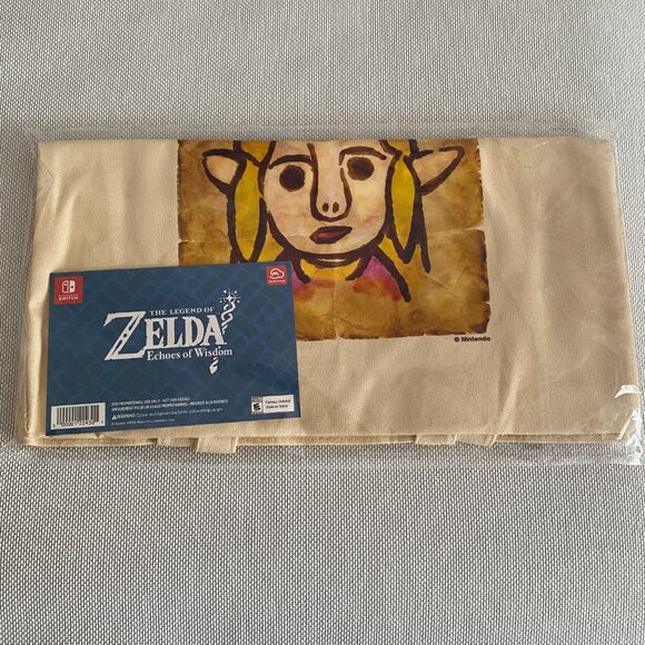The Legend of Zelda: Echoes of Wisdom - Wanted Poster Canvas Tote Bag - Nintendo - Picture 2 of 4